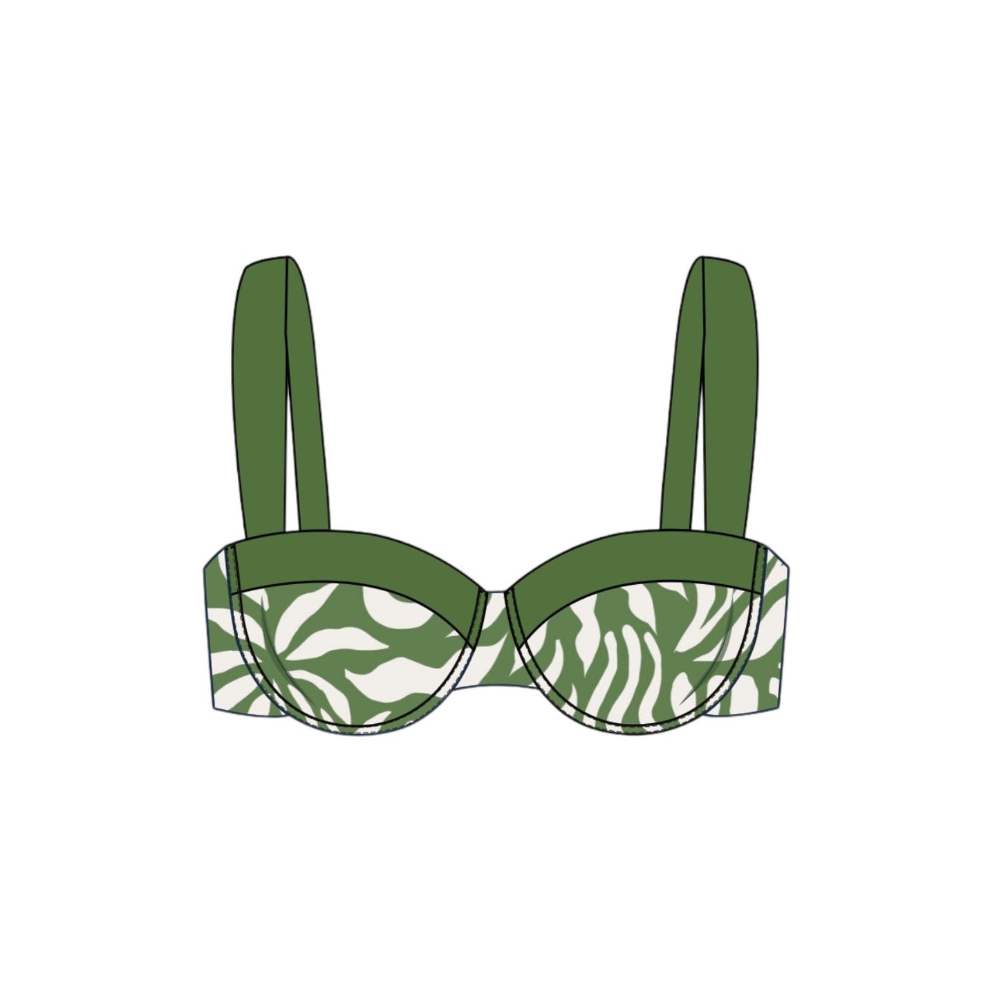 Jetty Underwire Bikini Top